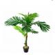 Fire Proof 150cm Height Artificial Drynaria Tree Real Wooden Trunk