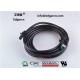 Pvc Electronic Wiring Harness Usb Power Cable Black Color For Verifone