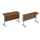 office rectangle folding movable training table furniture