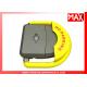 Yellow Parking Reservation Lock  0.4A Parking Lot Equipment DC 12V