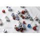 Colorful Plastic 8 / 10 / 12 / 14mm Casino Games Dice For Betting Games Cheat