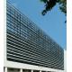 Public Architectural Sunshade Louvers Architectural Sun Control System 600 Aeroscreen