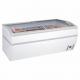 LED Lighting Glass Top Chest Freezers Flexible Combination With Digital Thermostal