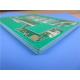 Rogers 15mil TMM10 High Frequency PCB With Immersion Gold and Green Solder Mask for Chip Testers