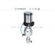 Stainless Steel Pneumatic Actuator Valve For Aseptic Regulating With Controller / Positioner