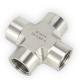 ASTM A312 Standards Cross Pipe Fitting with 150 PSI Pressure Rating
