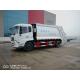 Recycling Residential Garbage Compactor Truck Rear Loading Garbage Truck 10cbm