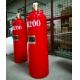 Non Corrosive FM200 Fire Suppression System  Without Pollution For Library