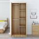 Eco Friendly Modern Wardrobe Cabinet Wood Armoire Wardrobe For Students Apartment