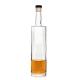 Super Flint Glass Custom Logo Empty 750ml 200ml 375ml Liquor Rum Brandy Whisky Bottle