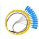 Polish UPC / APC Pigtail Fiber Optic Cable High Temperature Stability