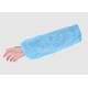 Breathable Disposable Plastic Arm Sleeves  , Arm Protection Sleeves Elastic Design