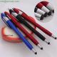 brand multifunction touch screen Iphone pen, metallic lacquer plastic pen