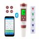 Smart 4 - in - 1 Water Quality Tester with Bluetooth - pH/TDS/EC/Temp Meter for Home, Hydroponics & Lab