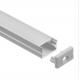 ODM Wall Surface Mounted LED Profile 12*7mm Aluminium Strip Light Channel