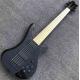 Custom Maple Fingerboard Ricken 6 Strings 4003 Model Bass Guitar in Black Hardware