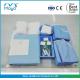 FDA ISO CE Approved Surgical drape angio pack angiography drape pack