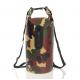 Camouflaged Waterproof Bucket Bag 30L Large Capacity with PVC Clip Mesh