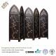 Plywood Decorative Folding Screens For Hotel Lobby , 5 Panel Room Divider