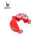 Anti Bending Pneumatic Lockout Red Color ODM Supported With Safety Warning Label