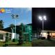 Intelligent High Power Solar Street Light Aluminum Alloy Material 50000hrs Lifespan