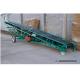 Portable Cleated Telescopic Belt Conveyor Moveable Motorized 1m-10m Length