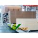 Furniture Short Cycle Lamination Line PLC Control For MDF And Particle Board