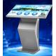 43 Inch Horizontal Infrared Touch Screen Query Machine LCD Self Service Kiosk 450nits