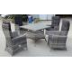 Outdoor Rattan Dining Set for 6, Weather-Resistant Patio Furniture