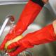 Waterproof  Durable Latex Kitchen Rubber Gloves Reused Household Gloves