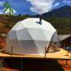 Galvanized Steel Frame Geodesic Hotel Dome Tent Wih Full Necessory Decoration