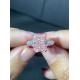 4.31ct Lab Diamond Jewelry Lab Created Pink Radiant Cut Diamond