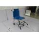 90CM 2 Fold Convertible Wheelchair Cum To Stretcher Hospital Ambulance Aluminum Alloy