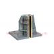 ISO9001 Elevator Door Guide Rail Shoes 19mm For Elevator Parts