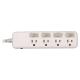 4 outlet Power Socket 1.5FT Cord, Surge Protector