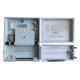 16 Outputs Outdoor Fiber Optic Termination Box , Telecommunication Distribution Box