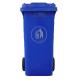 Corrosion resistant durable 120L HDPE School Plasti food waste recycling bins