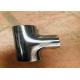 Polished Sanitary Sch10s 304L Stainless Steel Pipe Tee