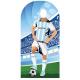 Footballer Life Size Corrugated Plastic Sign Board World Cup 2022 Cutout Stand In