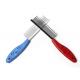 Long Short Teeth Steel Pet Comb Durable Stainless Steel ISO9001 Approved