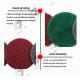 4 Inch Cleaning Scouring Pads 12g Household Brass Scouring Pad