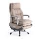Adjustable Lifting Electric Office Chair with Self-Attaching Armrests and Footrest