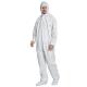 Micro-porous film coverall non woven clothing hooded disposable coverall