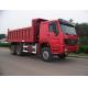 Sinotruk howo new dump truck 25tons tipper truck Euro II 371hp red color