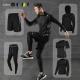 Fitness Men Cotton Polyester Running Wear Sports Training Suit