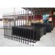 Courtyard fence zinc steel fence cheap simple assembly fence steel fence