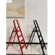 Red 4 Steps  Aluminum Folding Ladder Using Hight 87 cm Max Load 150KG