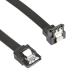 12 Inch Data SATA 3 Power Cable 90 Degree Right Angle With Locking Latch