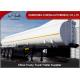 Customized Volume Fuel Tank Trailer , Chemical Transport Trailers  Carbon Steel