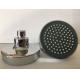 ABS plastic material 4inch round chrome plating shower head top shower rain shower wholesale